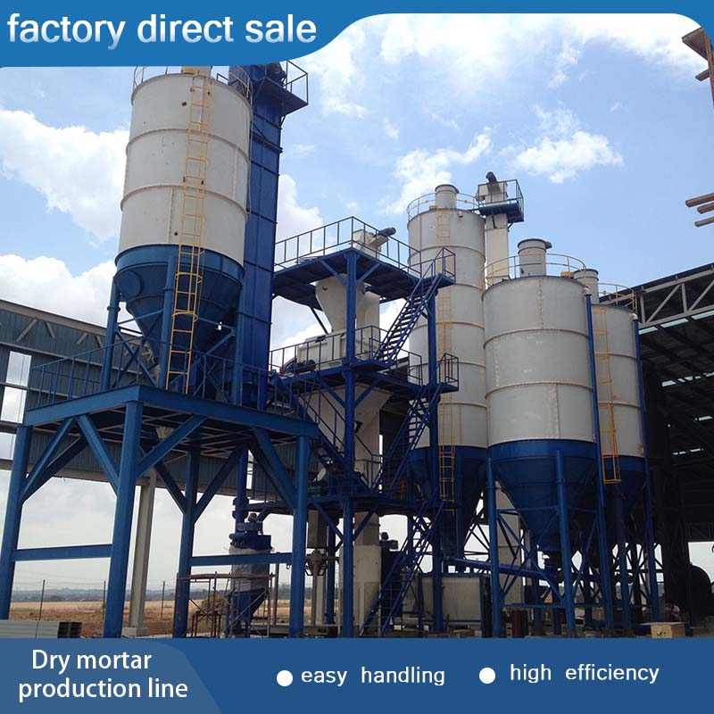 Putty Powder Plastering Dry Mortar Equipment 5000kg Gypsum Mixer Machine