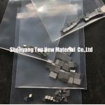 Sawmill Cobalt Chrome Alloy Tipped Bandsaw / Gangsaw Blades Tips Cobalt Chrome