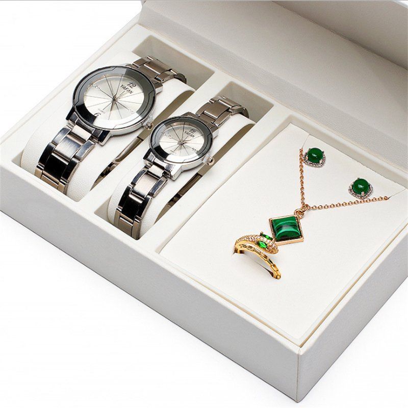 Custom Ivory Board PU Leather Ring Jewelry Jewellery Watch Wallet Gift Packaging Display Box