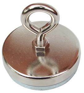 Wholesale 500IB YYJ75 super strong neodymium fishing magnet with Eyebolt and rope from china suppliers