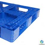 Single Face Industrial Plastic Pallet 4 Way Entry 1100*1100*150mm