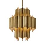 Post Modern Light Luxury All Copper Classic Chandelier Hotel Club Bedroom Villa