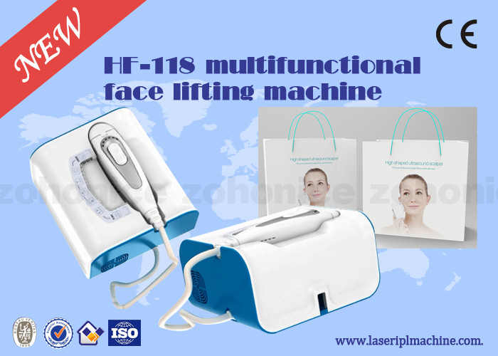 Mini Supersonic 3D HIFU Machine 3MHZ Effective Non Invasive For Skin Tightening