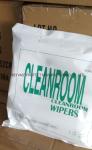 Laser Sealed Lint Free 100% Polyester Double Knit Cleanroom Wipers for Dust