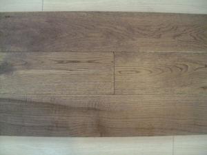 Wholesale Oak Solid Flooring brushed, and Grey Grian color from china suppliers