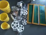 Multi Color Buckets Screen Printing Machine High Accuracy