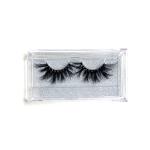 Hot Stamping Eyelash Empty Boxes , Glitter Paper Empty Eyelash Container