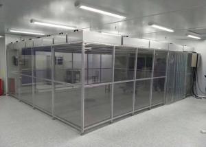 Wholesale PLC Control Class 100 Softwall Clean Room Customized Size With 1 Year Warranty from china suppliers