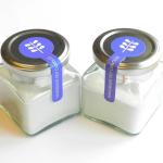 Waterproof Vinyl Custom Sticker Label Tamper Proof Long Lollipop Seal For Food