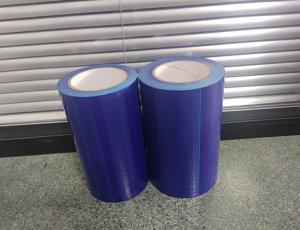Wholesale 8'' 200' Break Points 75micron Duct PE Blue Plastic Duct Protection Film from china suppliers