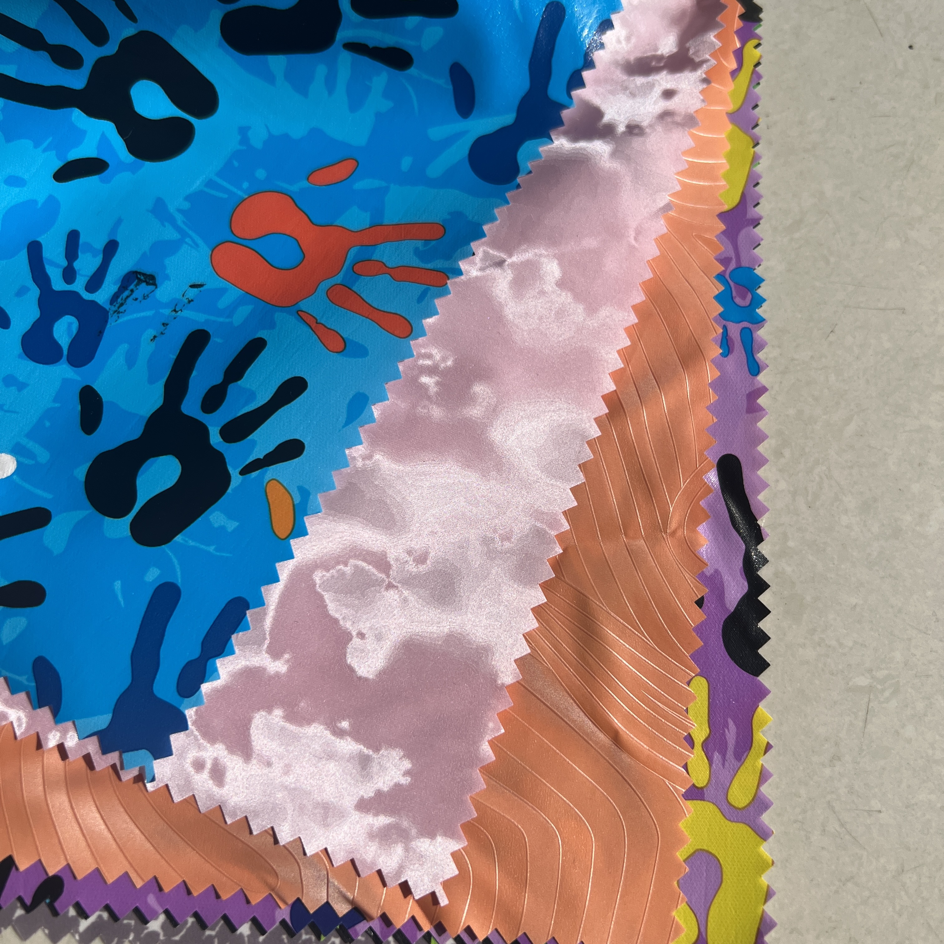80-120GSM TPU Film Laminated Down Proof Coats Compound Fabric for Children's Jackets