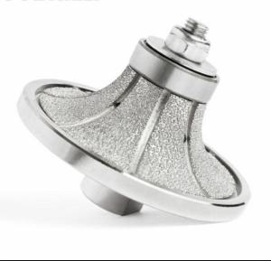 China Vacuum Brazed Diamond Hand Profile Wheel For Granite A Grade Customized Support OEM on sale