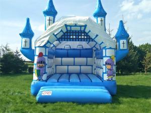 Wholesale 12ft X 12ft Camelot Inflatable Bouncer Castle Logo Printing from china suppliers