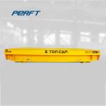 Motorized Transfer Trolley Steel Cable Reel Operated Transport Cart