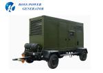 Silent Yanmar Trailer Generator Set , Mobile Genset Trailer 50KVA Cost Effective