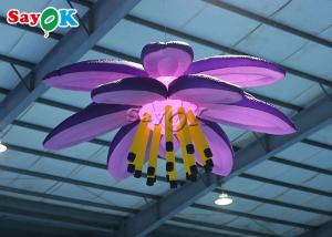 Wholesale Customized 10ft Inflatable Lighting Decoration Led Lily Flower For Wedding Christmas from china suppliers