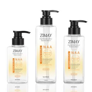 Wholesale Recycled Square Clear Plastic Lotion Bottles With 44mm Pump 550ml from china suppliers