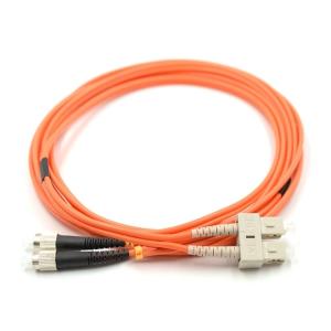 Wholesale Multi Mode Dual Core OM2 Fiber Optic Jumper SC FC Optic Fiber Patch Cable from china suppliers