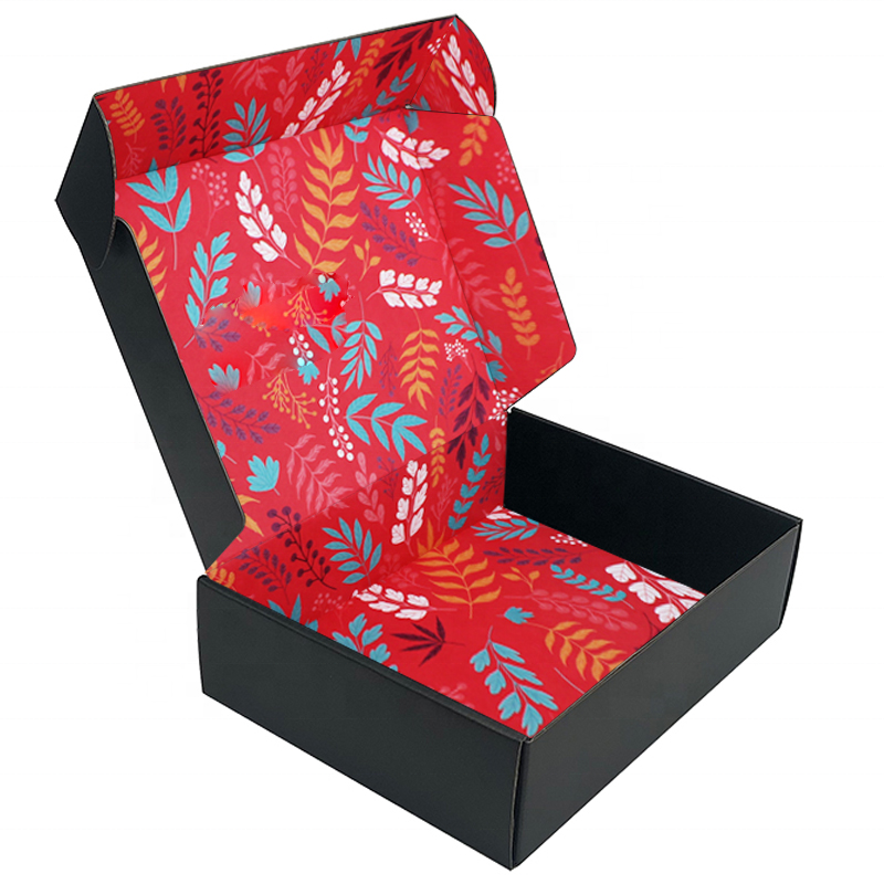 Corrugated Gift Packaging Paper Box Small Custom Printed Shipping Box For Aircraft
