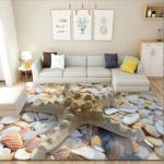 3D Sea Beach And Shell Household Bedroom Living Room Floor Carpet Special Style