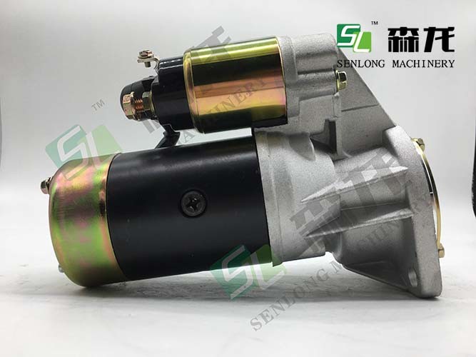 24V 9T 3.5KW CW （Teeth 35#） NEW Starter Motor For Isuzu Engine 4JA1 Kobelco excavator SK60-3 S24-07 S2407