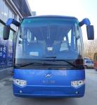 Higer KLQ6129 53 Seats Rear Engine Used Coach Bus Double Doors Steel Chiassis