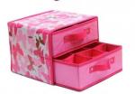 Eco-friendly Foldable Double Drawer Storage Boxes odm-v10