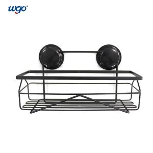 Wholesale Black Oxidized Bathroom Caddy Holder Suction Cup Fixed Stainless Steel SS201 from china suppliers