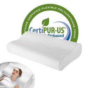 Wholesale Custom Contour Orthopedic Wave Cervical Almohadas Ortopedicas Para Dormir Memory Foam Bed Pillow For Sleeping from china suppliers