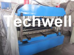 Wholesale Metal Wall Sheet Roll Forming Machine With 13 - 20 Forming Station from china suppliers