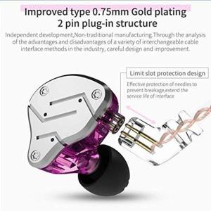 Wholesale Dynamic Units KZ ZSN Headset Hybrid Technology 1BA plus 1DD HIFI Bass Earbuds from china suppliers