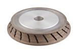 Triple OG Glass Edge Metal Bond Grinding Wheels For Glass CNC Edging Machine
