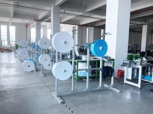 Fully Automatic Mask Making Machine , Non Woven Mask Making Equipment