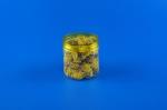Waterproof Empty Plastic Cans , Transparent Pet Coarse Cereals Bottle 420ml