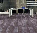 Plastic Office Carpet Flooring 50*50cm Pile Height 2.5-5.5mm OEM Service