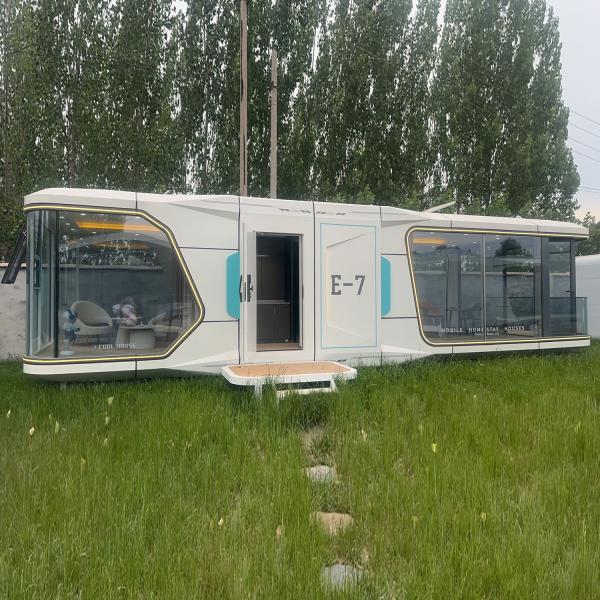 Electricity Switch Controlled Modern Outdoor Space Capsule Hotel for Sports Room
