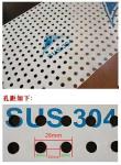 Hole 1-30mm Laser Micro Perforated Stainless Sheet 304/316L Stainless Steel