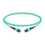 3m (10ft) 12 Fibers Female to Female MTP Trunk Cable Polarity B LSZH OM3 50/125