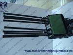 Military 80M Manpack Portable GSM 4G Cell Phone Signal Jammer High Power
