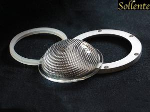 Wholesale Anti Glare Glass LED Light Lens With Silicone Gasket Aluminum Ring from china suppliers