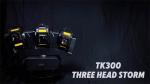 Professional Equipment 120W Triple Storm Moving Head Light China Manufacturers
