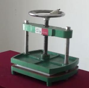 Wholesale Manual Books Pressing Machine For A4 Size Bills Paper 220V / 110V from china suppliers