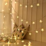1.5m 6m 10m LED Star String Lights Christmas Garland Battery USB Powered Wedding