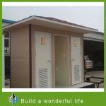 Cheap prefab shipping container homes/prefab toilet