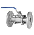 3PC Floating Stainless Steel Flange Ball Valve for Standards and Investment