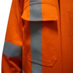 Orange Navy FR Flame Retardant Coverall Workwear CN88 12 Oil Resistant Overalls