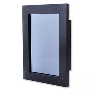 China Black Kitchen Cabinet Drawer 450mm Aluminum Alloy Frame on sale