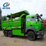 15 Ton Diesel Construction Waste Transport Tipper Truck with Truck Body Cover