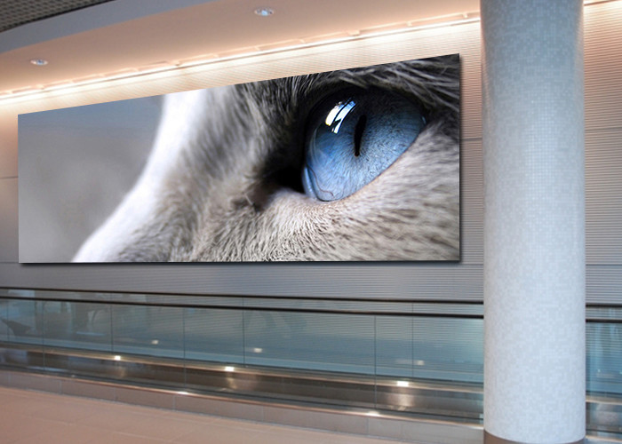 Full Color P2 Indoor LED Displays Panel 800cd/M2 For Bus Stations