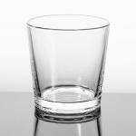 Tapered Decorative Glass Cylinder Vases 4.5 Inch Height Machine Pressed